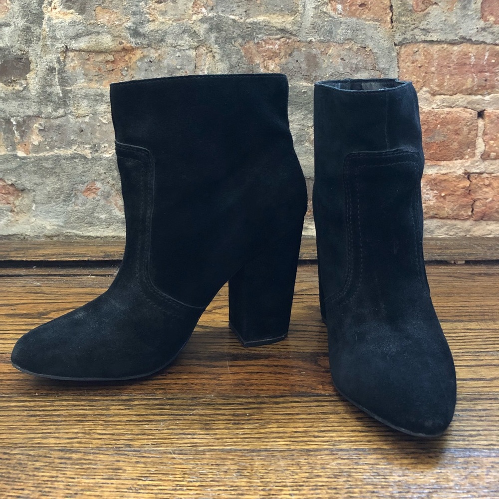 Joe’s Jeans FIA BLACK SUEDE Boot 7.5